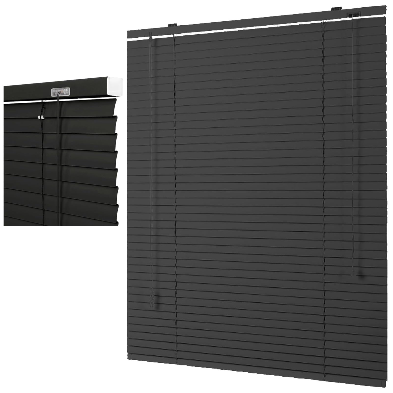 Amazon.com: KAKVSRBPER 1 Inch Aluminum Mini Blinds for Windows